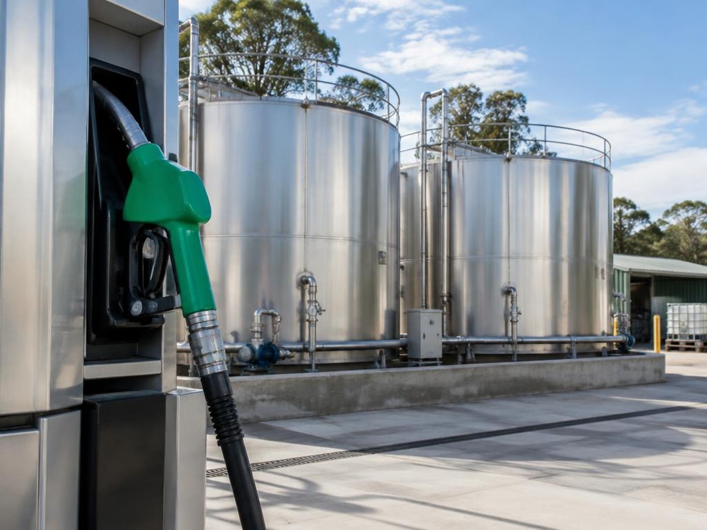 Illustrative fuel depot